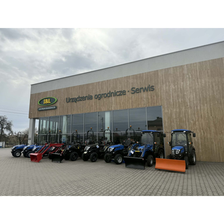 CIAGNIK ROLNICZY SOLIS 22 4WD            koła przemysłowe o¶ HD   rocznik 2024  czerwony z ładowaczem jojstick