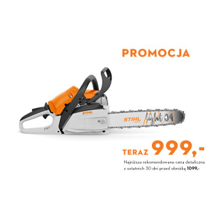 Pilarka spalinowa Stihl MS 172, prowadnica 35 cm, łańcuch PM3